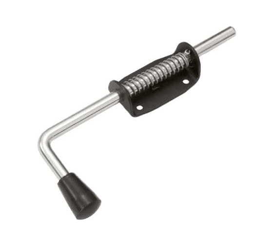 Изображение товара Засов пружинный DOMART (90) 250мм, черный 4620031746591