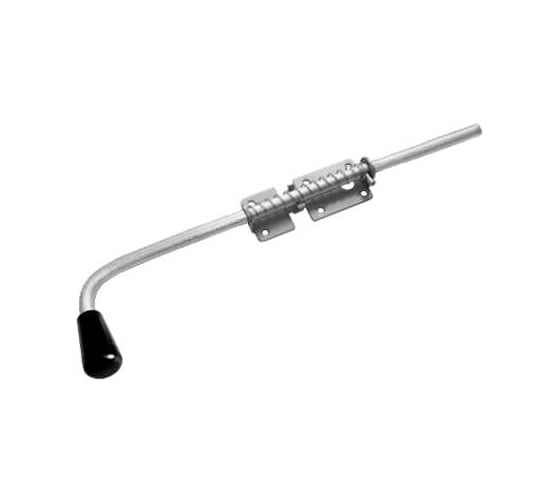 Изображение товара Засов с пружиной DOMART 500мм, серый металлик 4620007783476