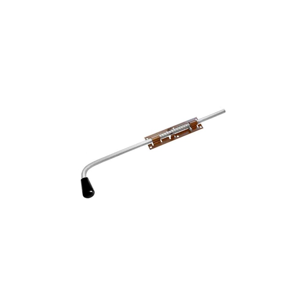 Изображение товара Засов с пружиной DOMART ЗСП-600 мод 2 коричневый металлик надежное запирание