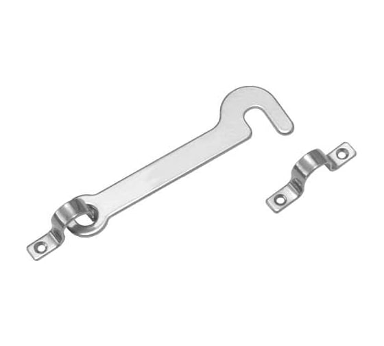 Изображение товара Крючок дверной DOMART 150мм, мод. 3 хром 4660046013073