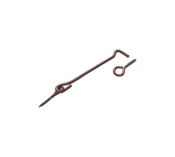 Изображение товара Крючок прутковый DOMART 200мм, мод. 2 медь антик 4620007786811