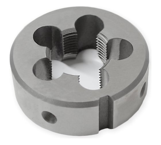 Изображение товара Плашка CNIC коническая дюймовая К 1 1/4"NPT, 11 1/2 ниток/дюйм, dнар.75мм 9735