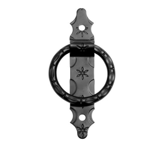 Изображение товара Ручка-кольцо DOMART РК-110 мод.2, кованое, черный серия Кострома 4660046004651