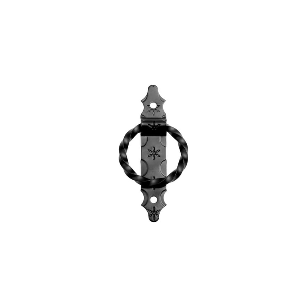 Изображение товара Ручка-кольцо DOMART РК-110 мод.1 черная для межкомнатных и входных дверей