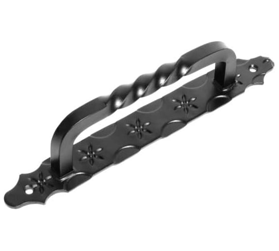 Изображение товара Ручка-скоба DOMART (215), кованая, черный серия Кострома 4660046004736