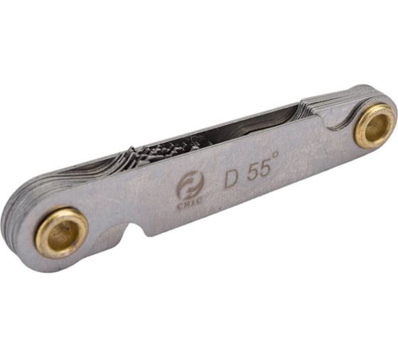 Изображение товара Набор резьбовых шаблонов CNIC №2 D55 гр для дюймовой резьбы из 17шт. 4-28 38504