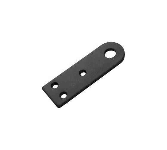 Изображение товара Проушина усиленная прямая DOMART 120x40, толщина 5 мм, черный 4620007789706