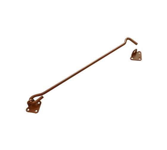 Изображение товара Крючок прутковый DOMART 400мм, коричневый металлик 4620007783896