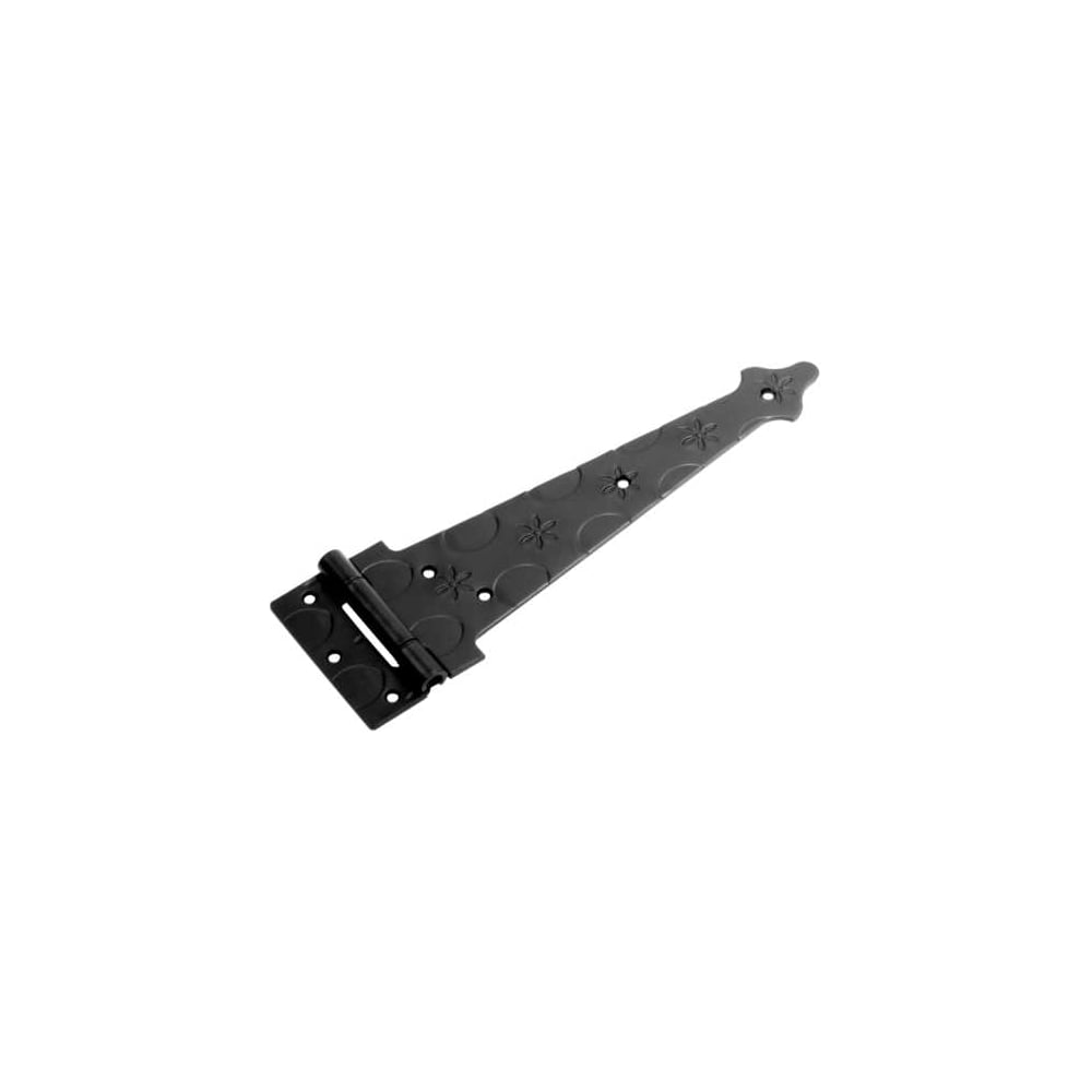 Изображение товара Петля-стрела DOMART фигурная ПС-200 мод 3 черная кованая для дверей