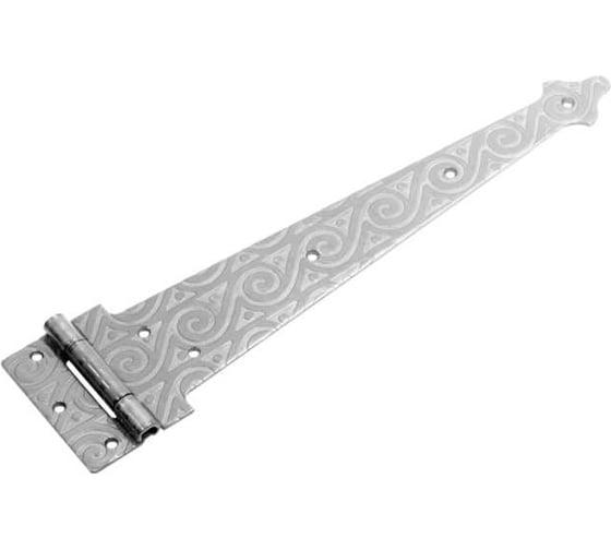 Изображение товара Петля-стрела DOMART фигурная ПС-400 мод. 3 кованая, черненое серебро серия Ярославль 4660046003753