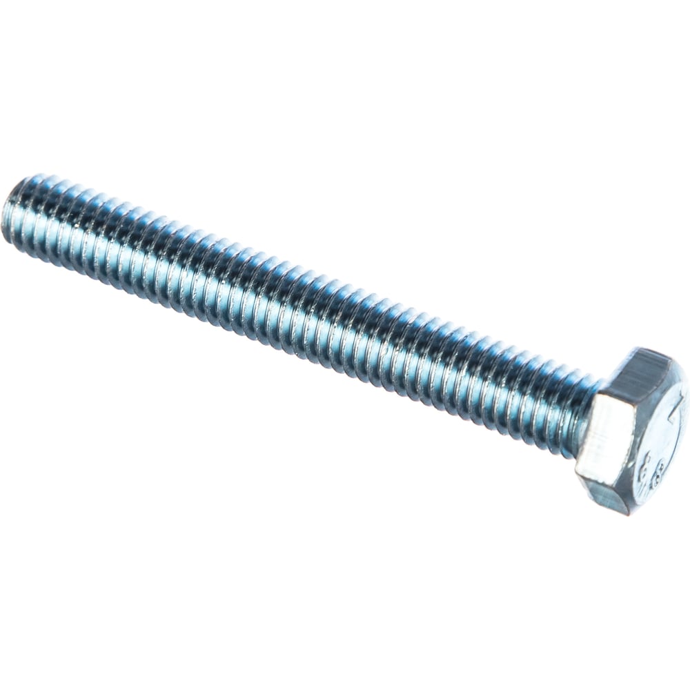 Изображение товара Болт DIN933 с шестигранной головкой оцинкованный М8x60 20 шт