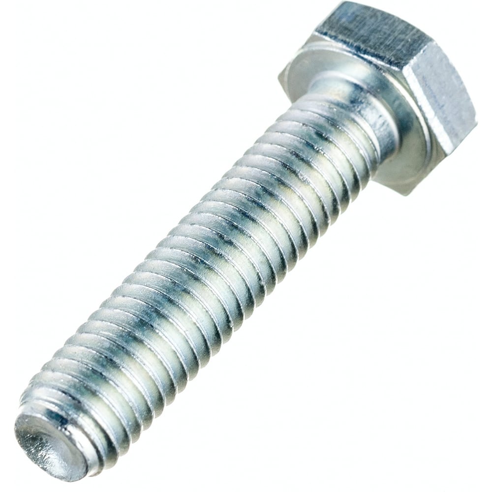 Изображение товара Болт DIN933 М8х35 с шестигранной головкой цинк прочность 8.8 50 шт