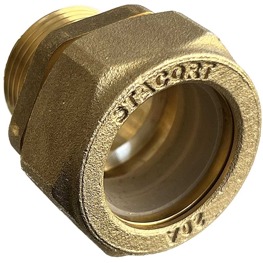 Изображение товара Муфта наружная для гофрированной трубы 20 мм из нержавеющей стали STACORT SM20x3/4''MR