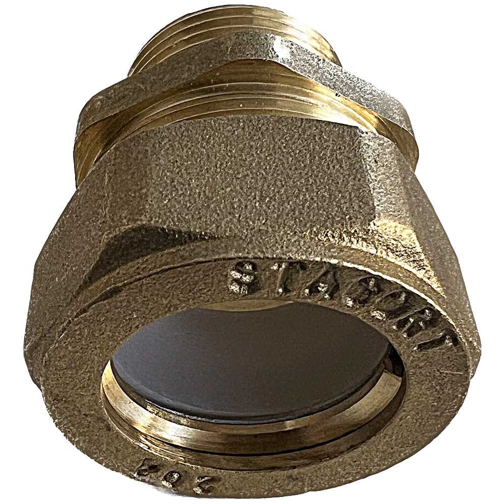 Изображение товара Муфта наружная STACORT SM20x1/2"MR из нержавеющей стали для водопровода