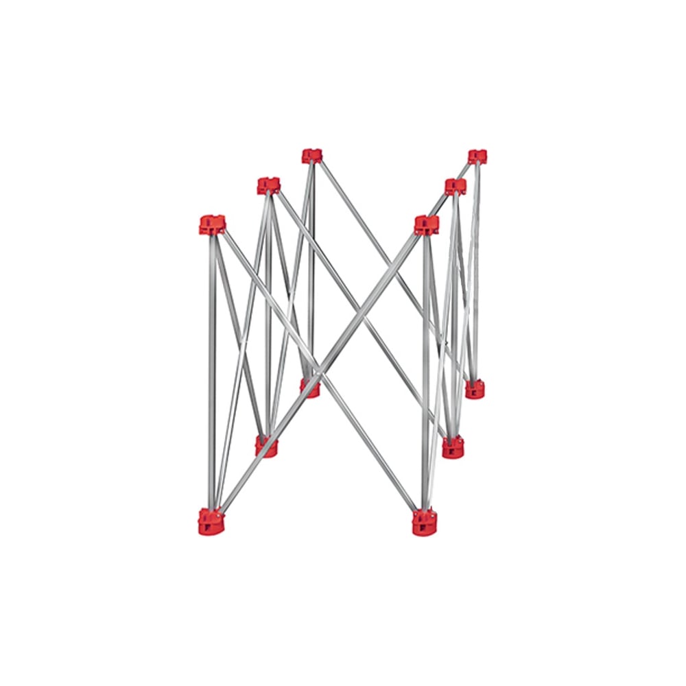 Изображение товара Складное подстолье DLT Сороконожка 0,75м 1,5м нержавейка Lite