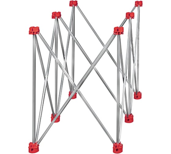Изображение товара Подстолье складное DLT Сороконожка, 0,75м, 1,5м, нержавейка, версия Lite, 3887