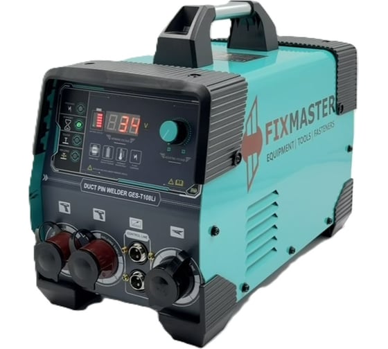 Изображение товара Аккумуляторный сварочный аппарат FixMaster для изоляционных штифтов с 2 АКБ GES-T108Li