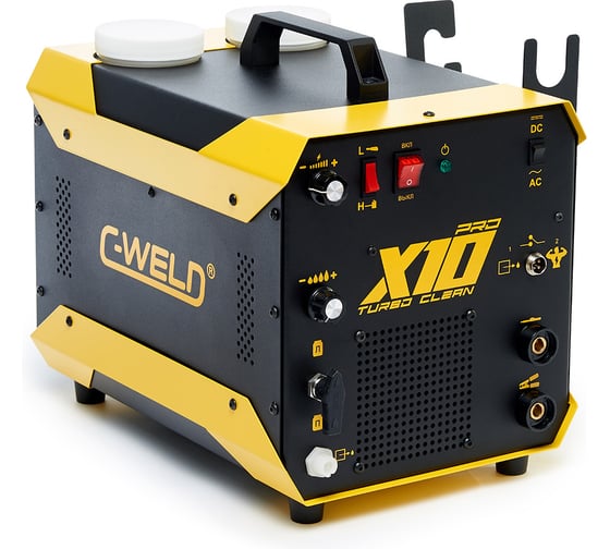 Изображение товара Аппарат для очистки, пассивации, полировки и функцией турбоочистки сварных швов с автоподачей электролита C-WELD X10 Pro Turbo Clean, KIT CWX10 ProTC CWX10ProTC