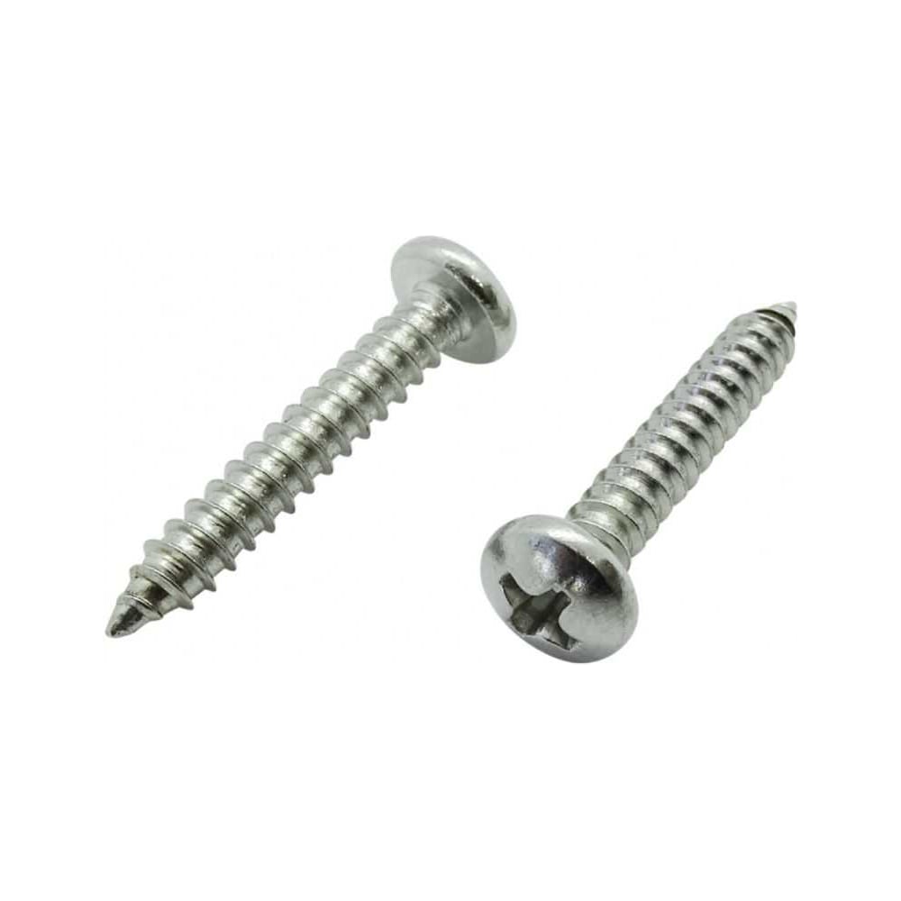 Изображение товара Шуруп STARFIX 3.5x25 мм полусферическая головка белый цинк 15000 шт