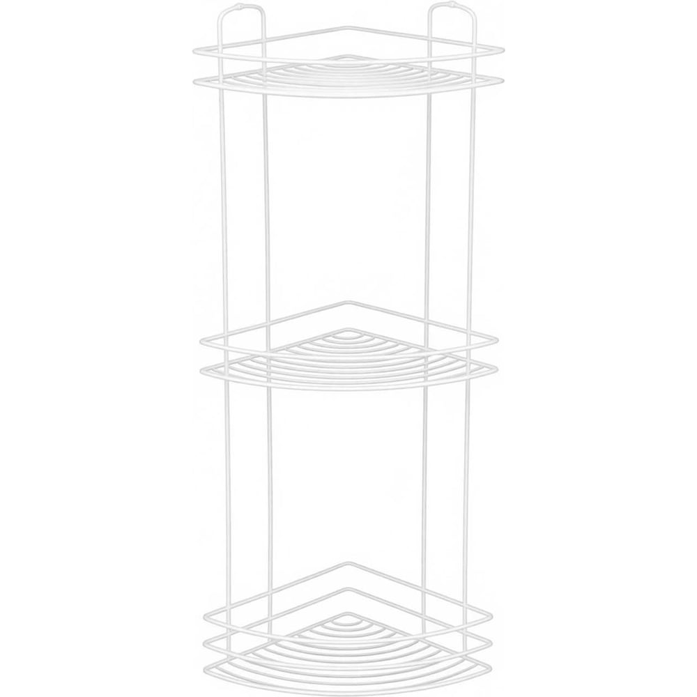 Изображение товара Полка угловая 3-ярусная Рыжий кот WHITE, белый