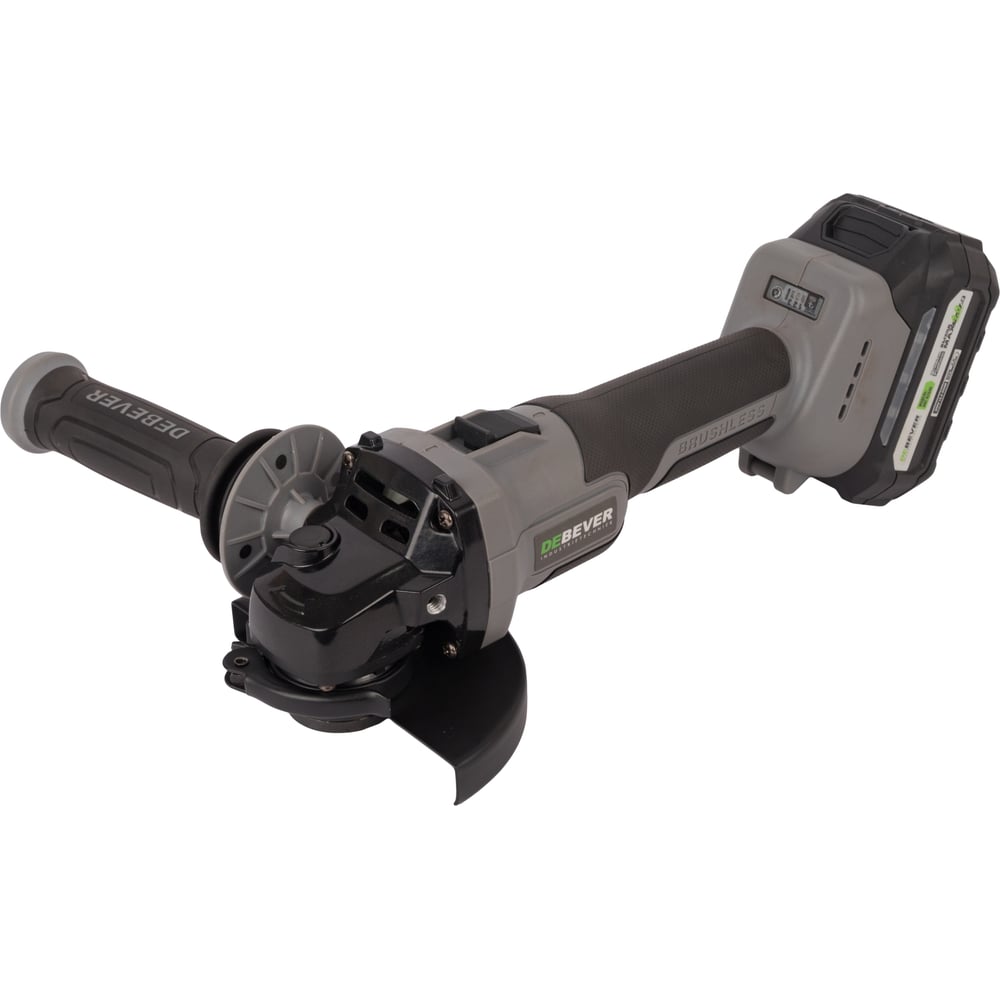 Изображение товара Аккумуляторная угловая шлифмашина Debever 125 мм 20В бесщёточная