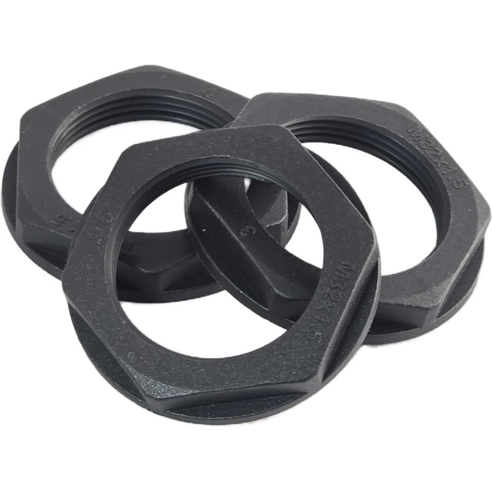 Изображение товара Пластиковая гайка Effert М32 100 шт. для крепежа и соединений