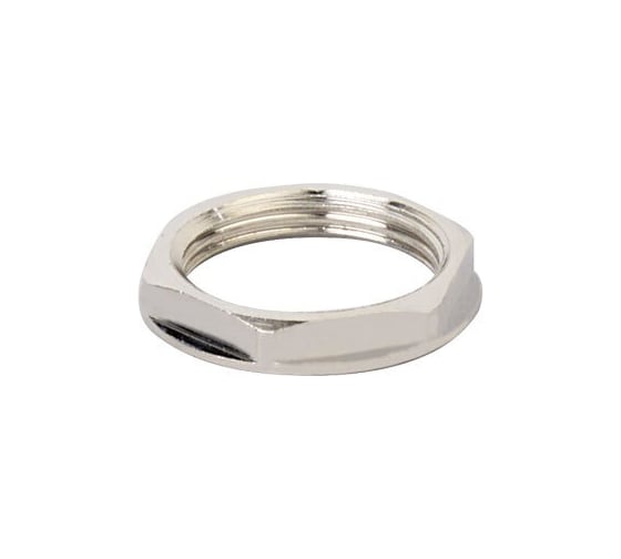 Изображение товара Гайка Effert латунь никелированная М25, 30 шт. ГЛ23