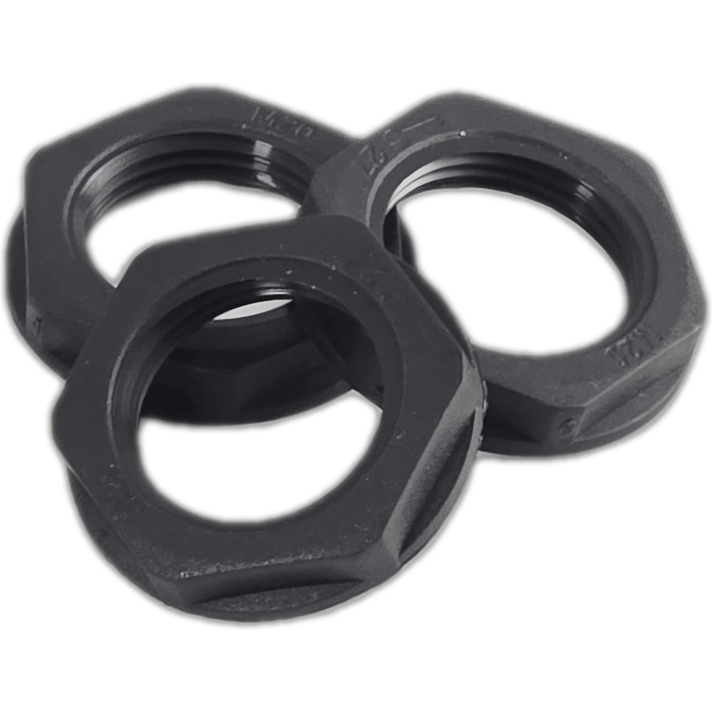 Изображение товара Гайка Effert пластиковая М20, 200 шт. для крепежа