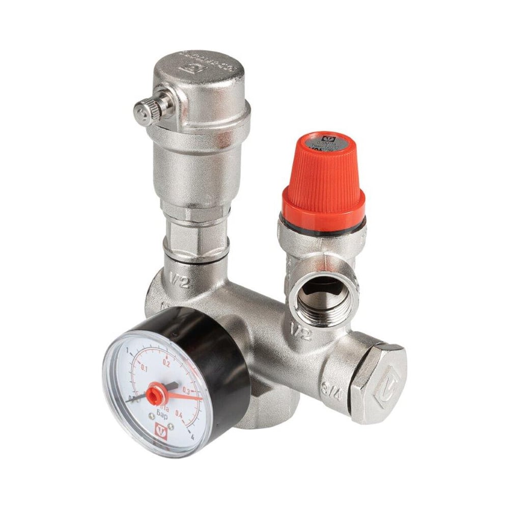 Изображение товара Группа безопасности Valtec VT.460.0.3 25 мм латунь для бытовых систем