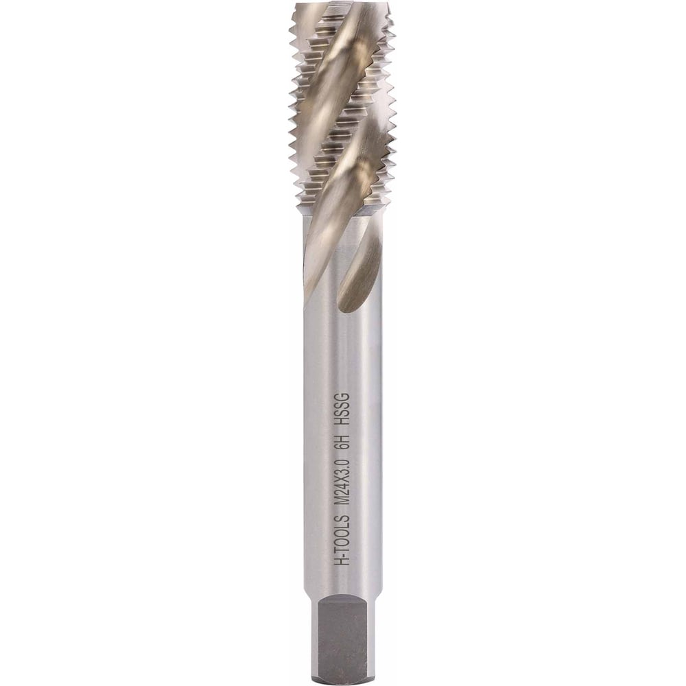 Изображение товара Метчик машинный H-Tools М24 с винтовой канавкой HSS-G