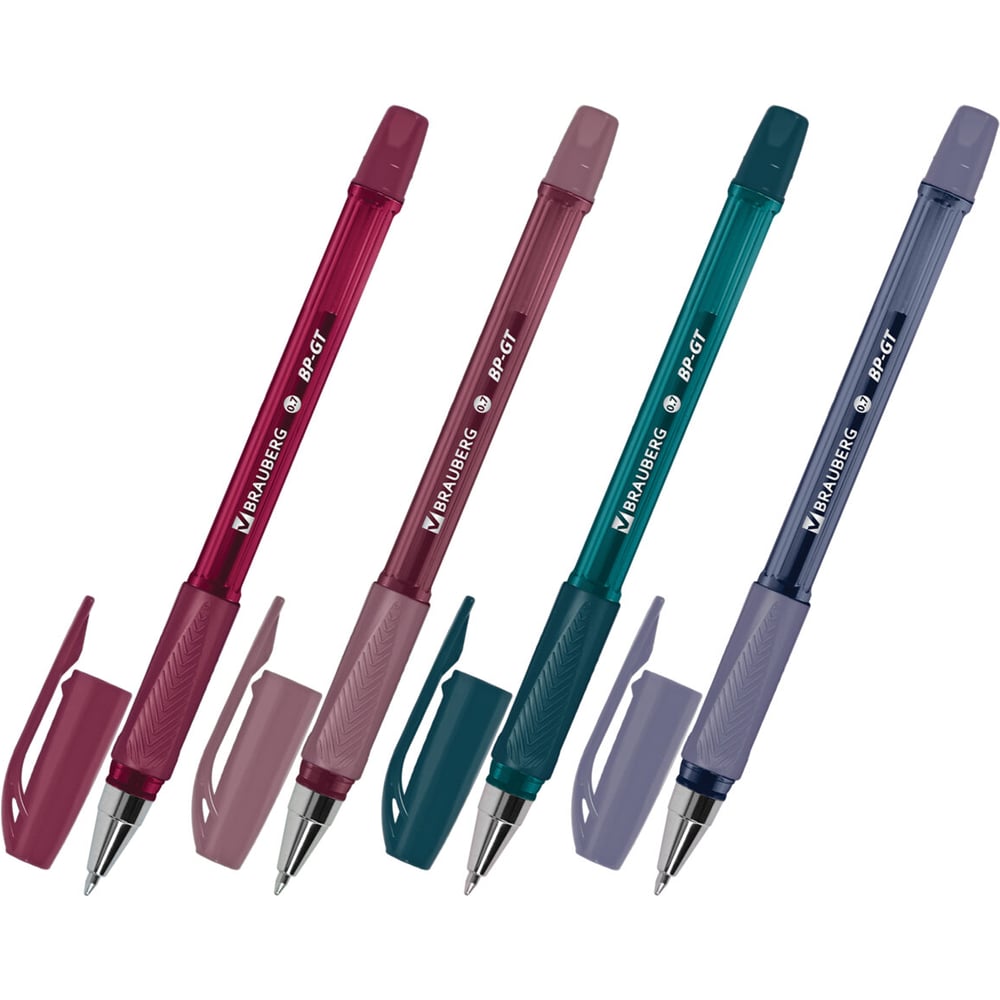 Изображение товара Шариковая ручка BRAUBERG BP-GT MORANDI с сменным стержнем набор 36 шт синяя