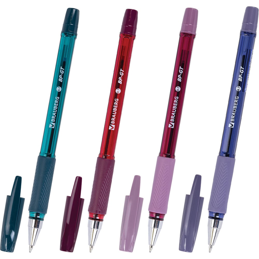 Изображение товара Шариковая ручка BRAUBERG BP-GT MORANDI с сменным стержнем набор 36 шт синяя