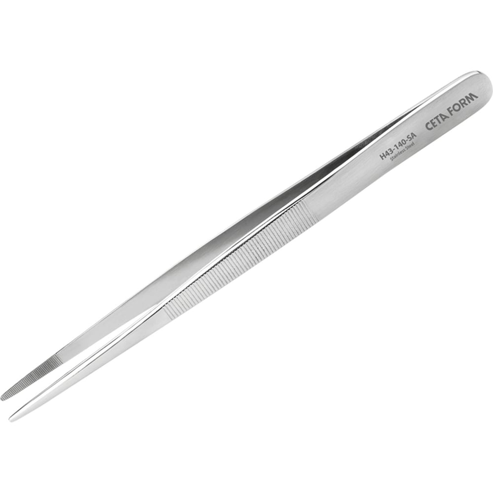 Изображение товара Профессиональный пинцет Ceta Form 140мм для пайки и монтажа нержавеющая сталь