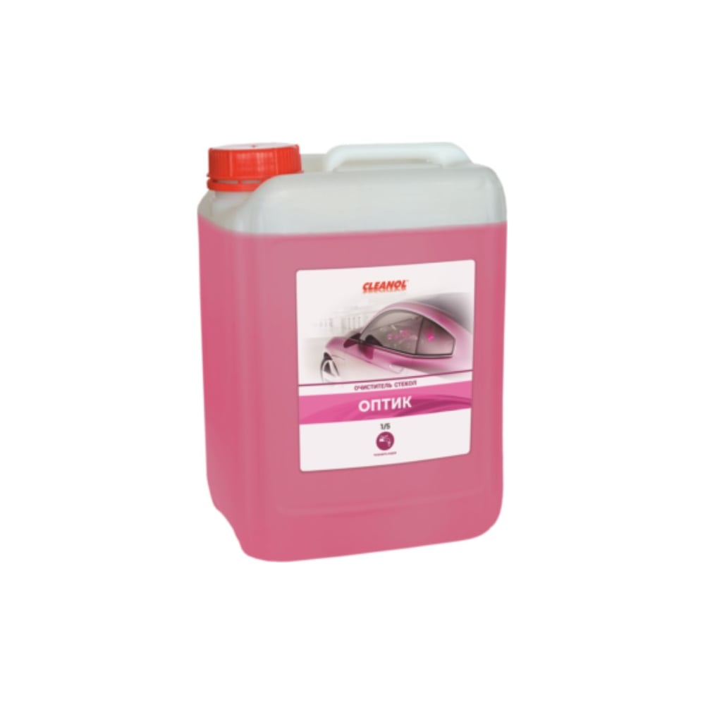 Изображение товара Очиститель стекол и зеркал Cleanol Оптик 1 литр без отдушки для дома и авто