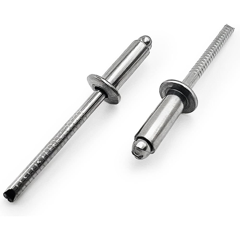 Изображение товара Заклепки вытяжные KREPFIELD нержавеющие 6,4х10 мм ART 9052 А2 500 шт