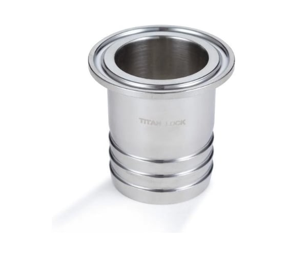 Изображение товара Штуцер TITAN LOCK CLAMP под рукав DN80 нерж. 316, DIN TL80CLH-M