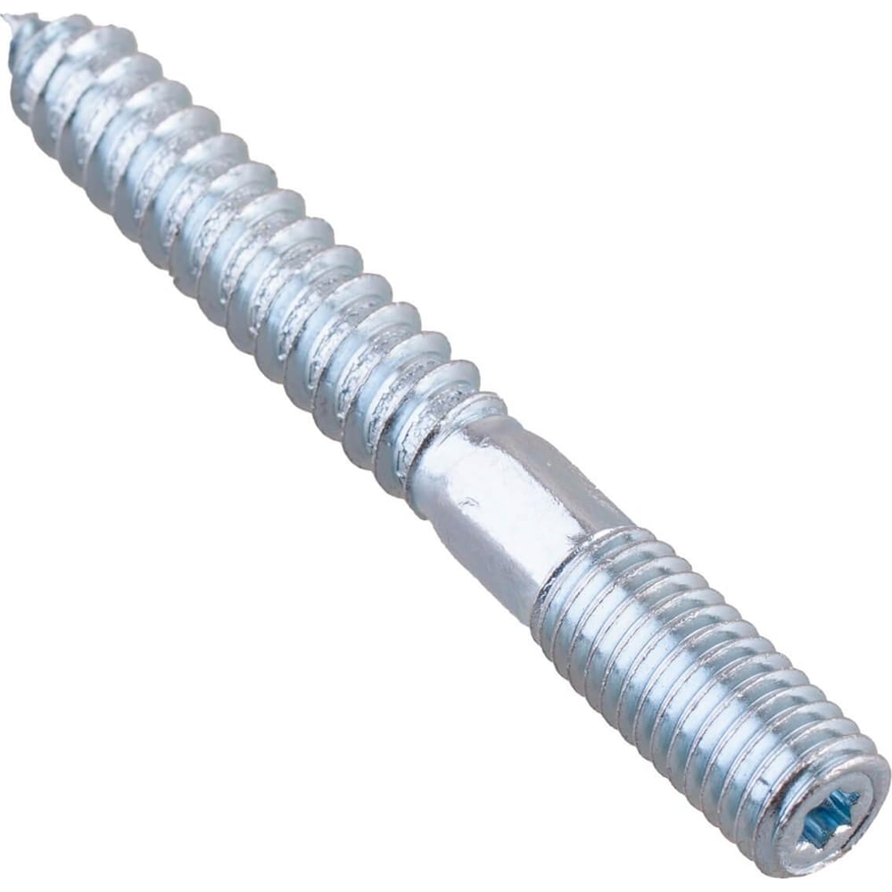 Изображение товара WaterLine шпилька 6x60 М6 белый цинк, 100 шт