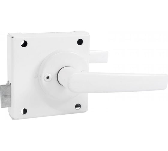 Изображение товара Защелка накладная дверная Птимаш ЗЩН1.45 белая (левая) 16298