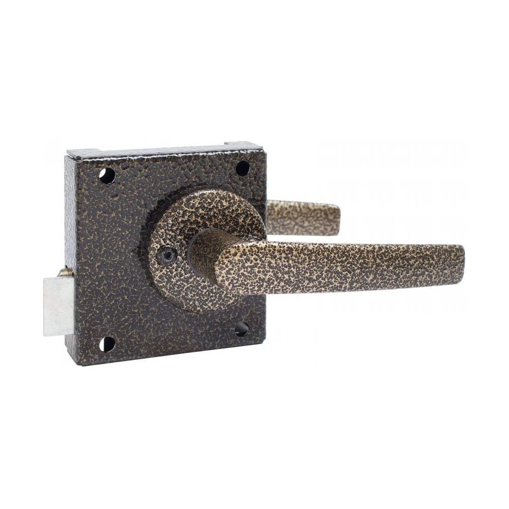 Изображение товара Защелка накладная дверная Птимаш ЗЩН1.45 бронза для межкомнатных дверей