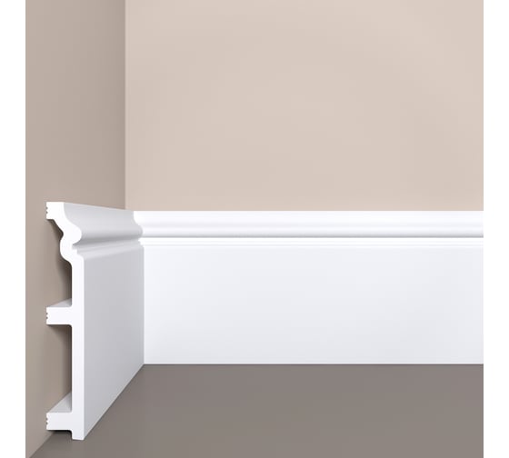 Изображение товара Напольный плинтус bello deco XPS П 9 140x22 мм 00-00004618