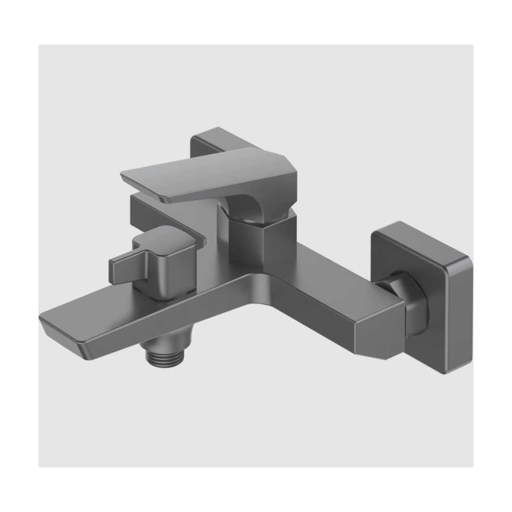 Изображение товара Смеситель для ванны HAIBA HB60726-3 однорычажный настенный оружейная сталь