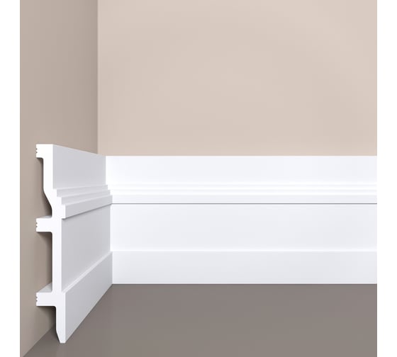 Изображение товара Плинтус напольный XPS П 8 (150x22) bello deco 00-00107061