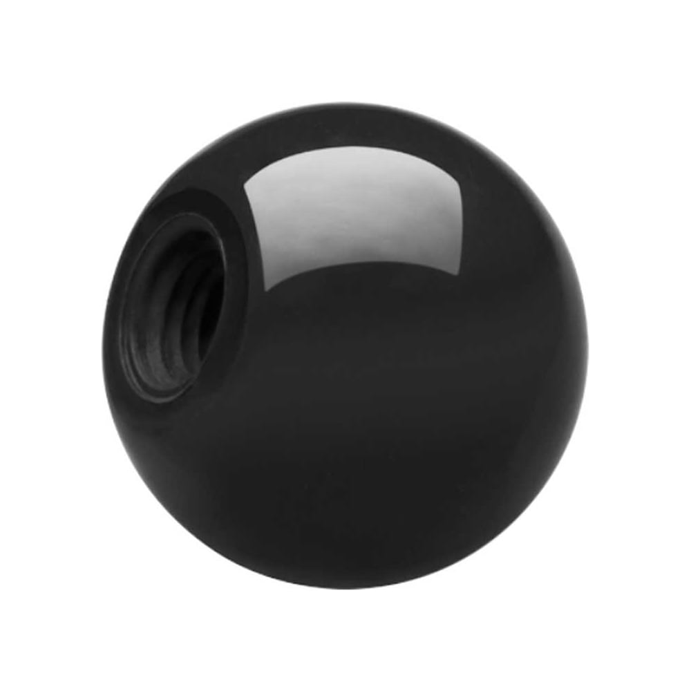 Изображение товара Комплект ручек шаровых черных из бакелита Алтервиа 4 шт