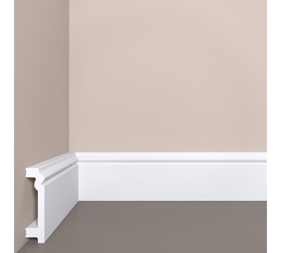 Изображение товара Напольный плинтус bello deco XPS П 3 80x20 мм 00-00004606