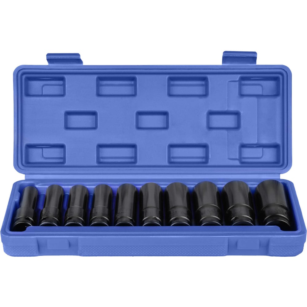 Изображение товара Набор ударных головок БелАК 1/2, 10 предметов для профессионального использования