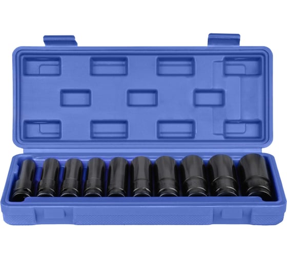 Изображение товара Набор ударных головок БелАК 1/2, 10 предметов БАК,07128