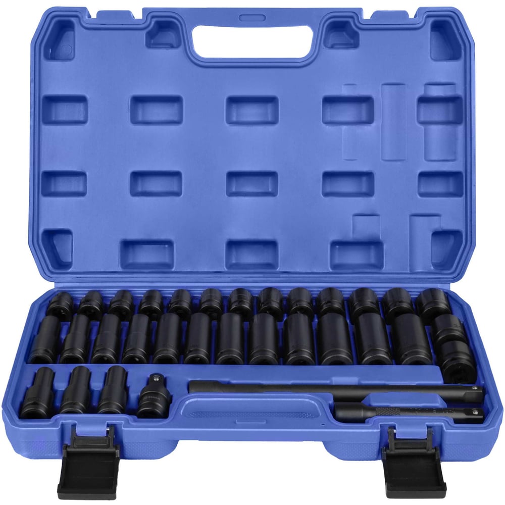 Изображение товара Набор ударных головок БелАК 1/2, 33 предмета - модель 07132