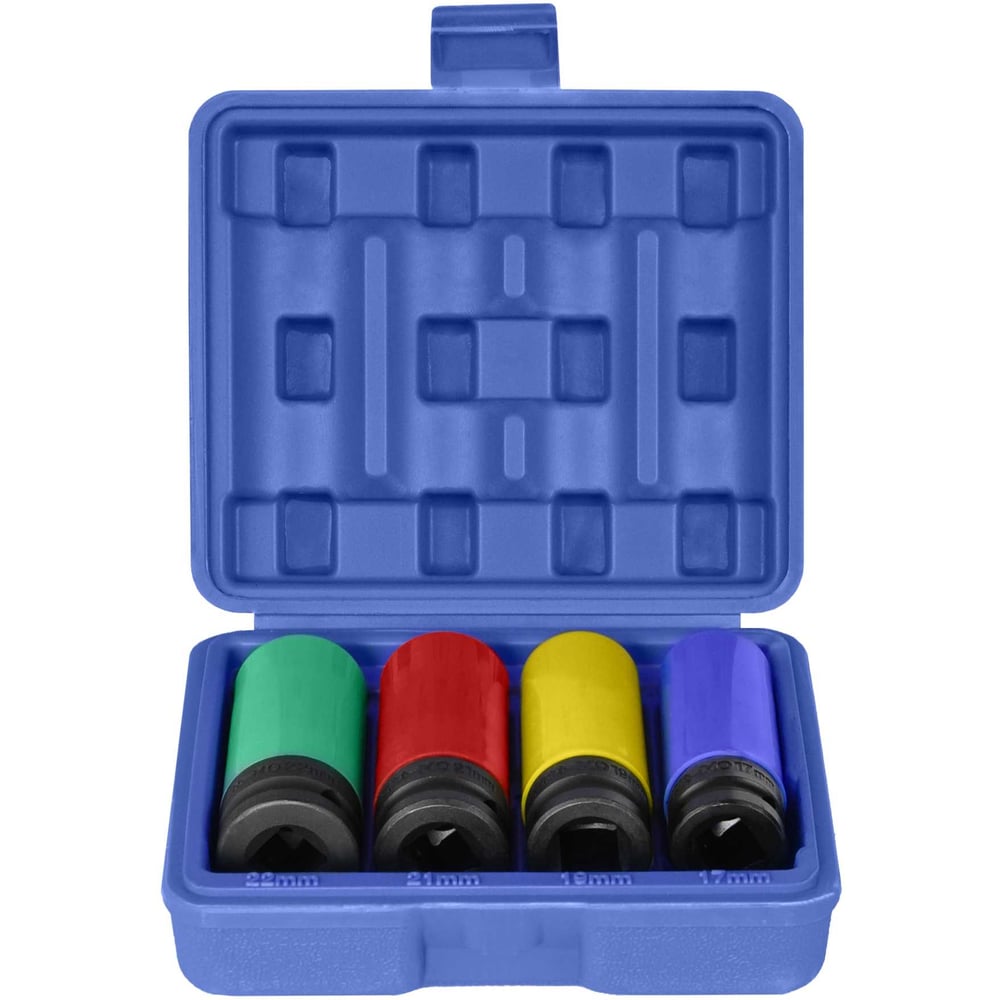 Изображение товара Набор ударных головок БелАК 1/2, 4 предмета для автосервиса и мастерских