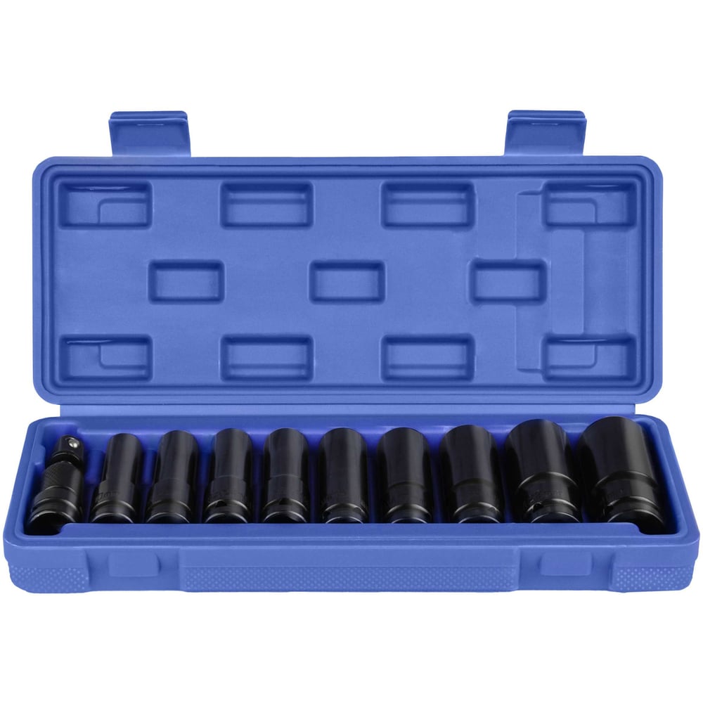 Изображение товара Набор ударных головок БелАК 1/2 11 предметов прочный инструмент для ремонта