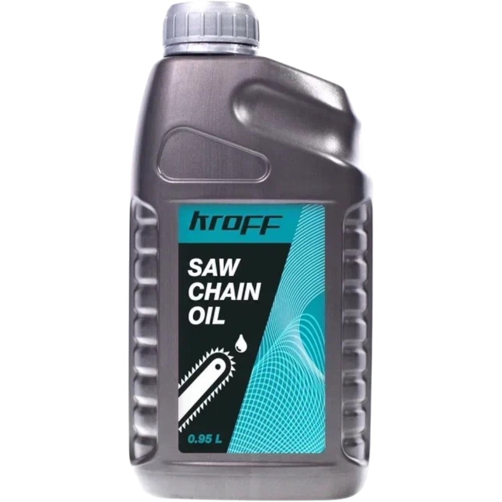 Изображение товара Масло для смазки цепи Kroff 0,95л - минеральное, профессиональное